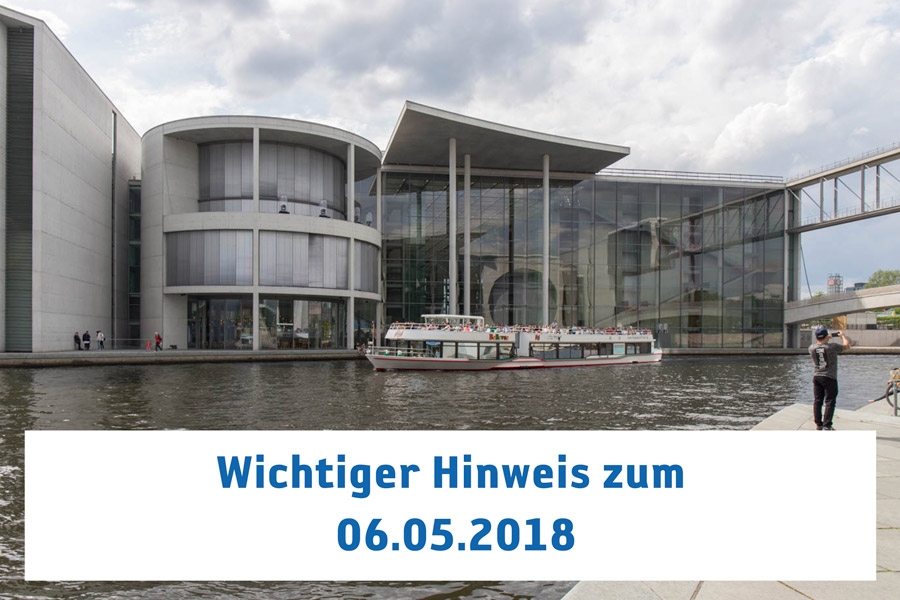 Sperrung der Spree zwischen Humboldthafen und Weidendammer Brücke