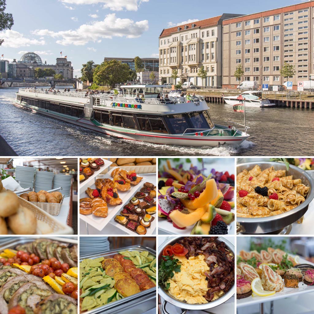 Brunch Berlin mit Spreefahrt