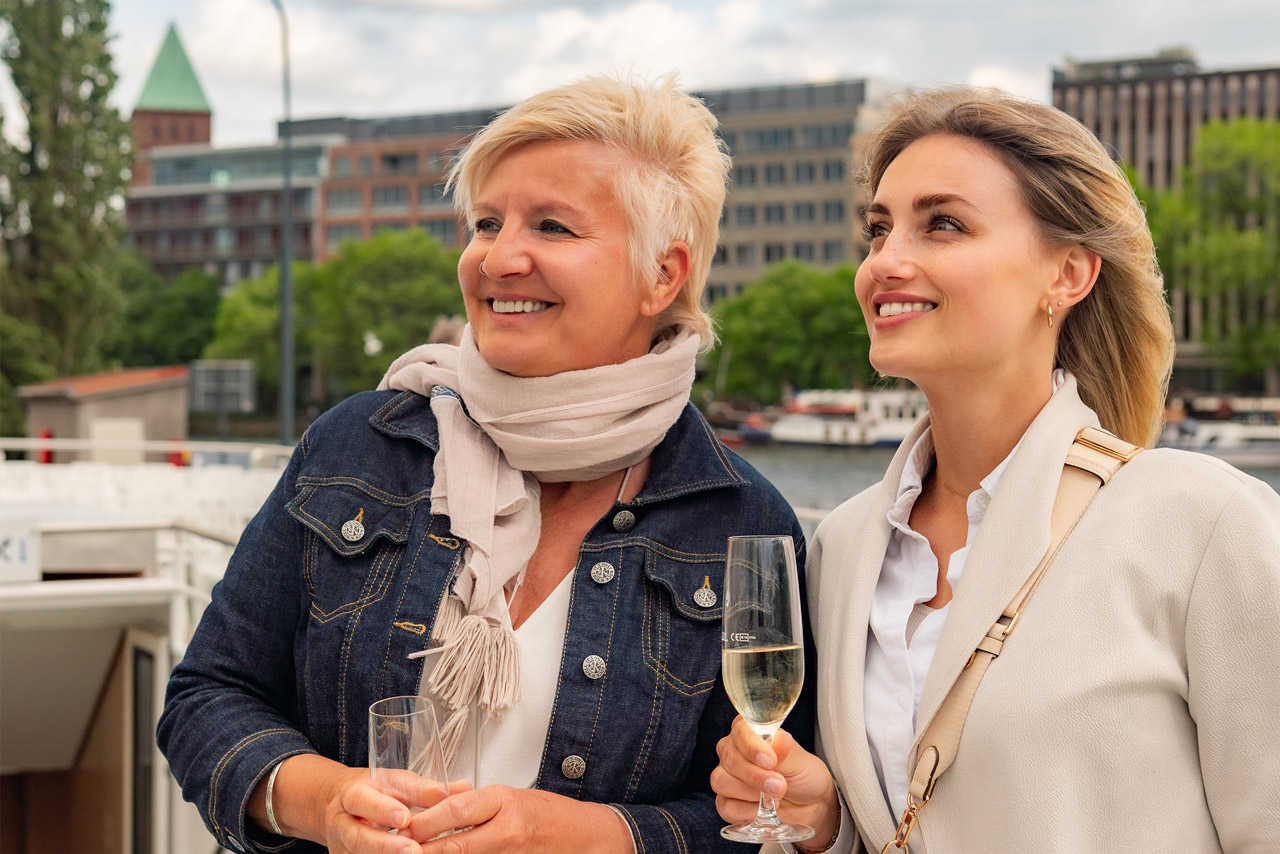 Sonntagsbrunch auf der Spree