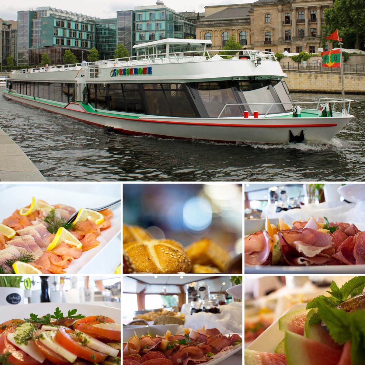 Brunch Berlin mit Spreefahrt