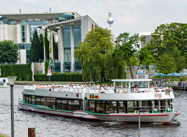 Unsere Spreefahrt Citytour-1: Sehenswürdigkeiten in Berlin
